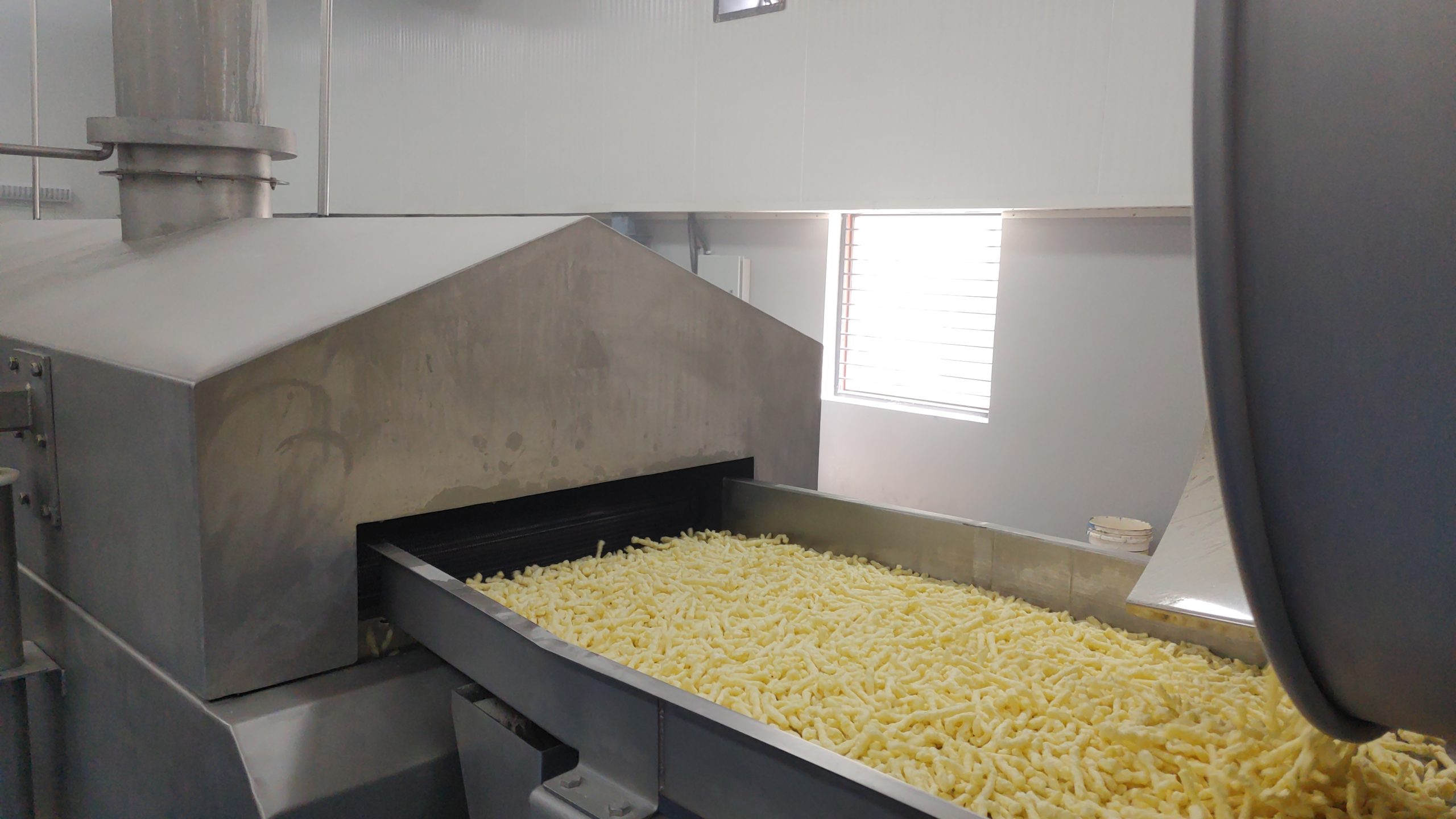 Extruded Snack: Kurkure / Cheetos / Nik Naks Frying Line
