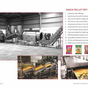 Pellets Frying Line