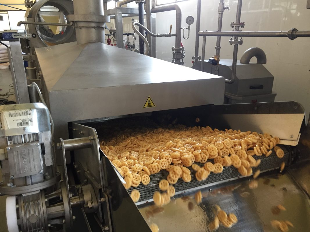 Soya Katori Fryum Pellets Frying & Flavoring Line | Fabcon India