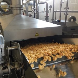Pellets Frying Line