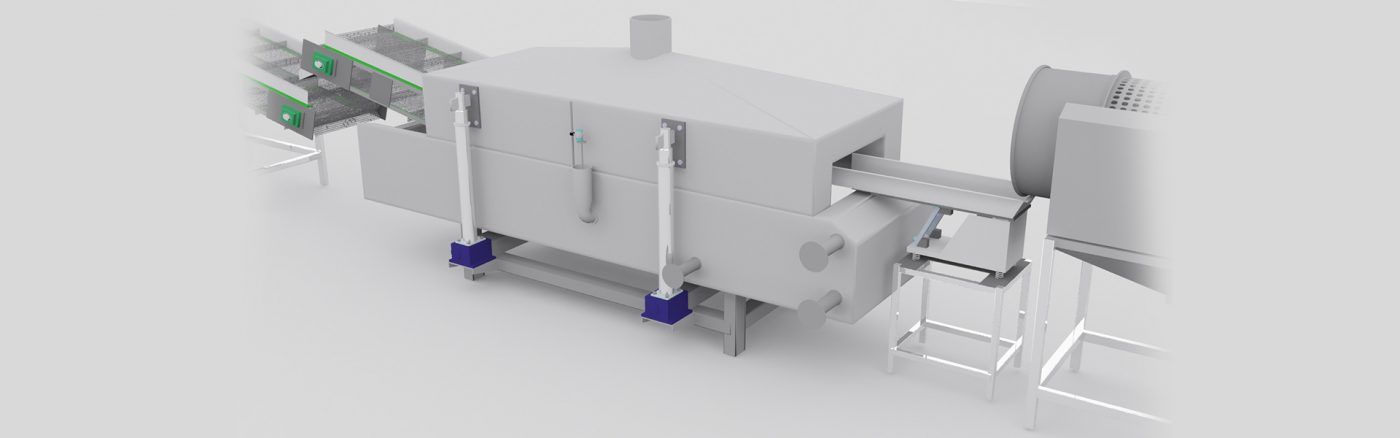 Continuous Automatic frying