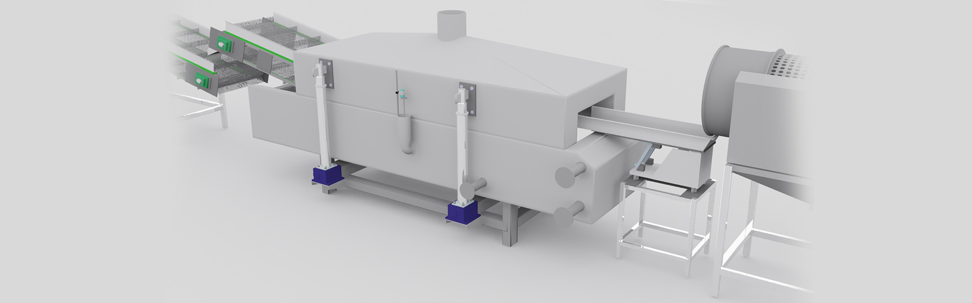 Continuous Automatic frying